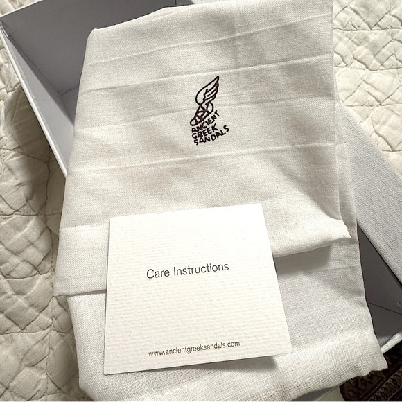 BNIB Ancient Greek Leather Polytimi Sandal, Rose Gold, Size 38/8 🔥 - Picture 11 of 11